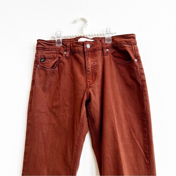 Kancan Women’s Flare Jeans Chocolate Brown Stretch 9/28 - Picture 2 of 10